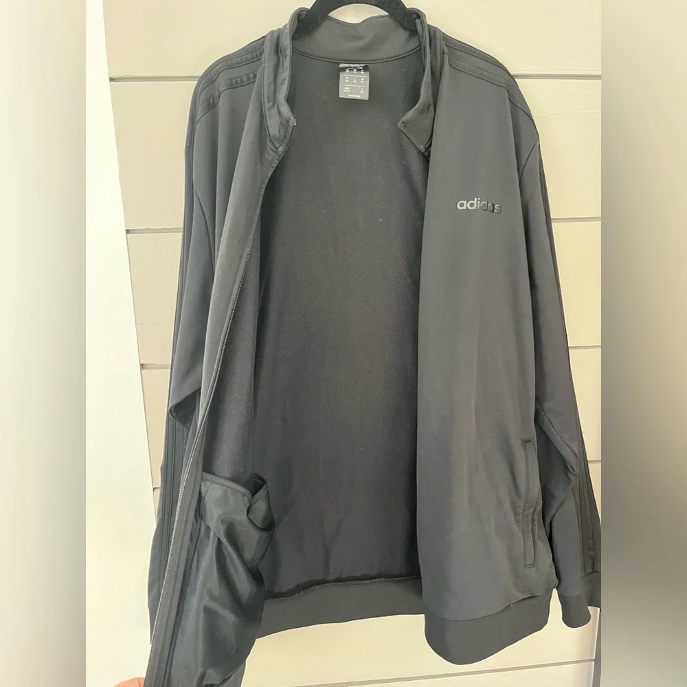 Adidas Essentials 3-Stripes‎ Tricot Track Jacket black 2XL Performance Gorpcore